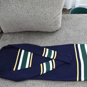 Multi Color Long Sleeve Bodycon Dress S